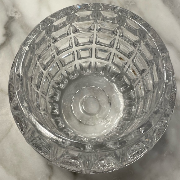 Glass block style vase candy dish bowl paper weight? - Picture 5 of 6